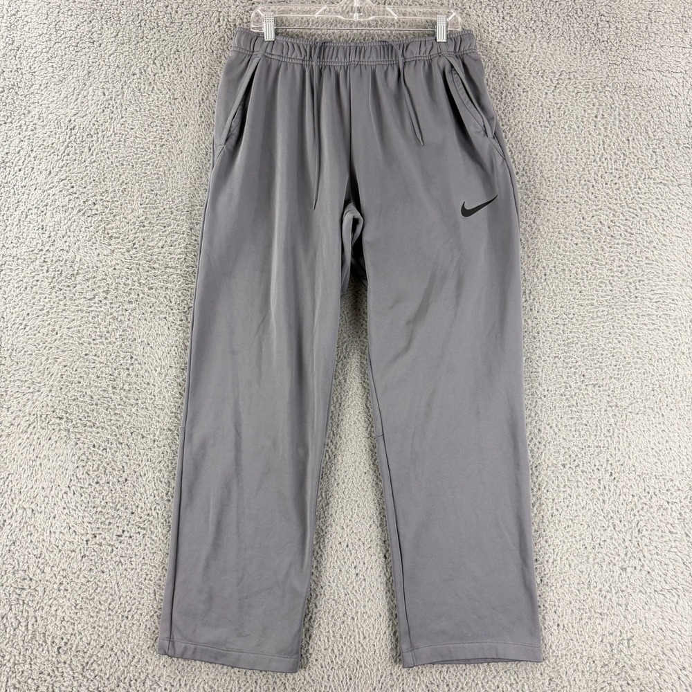 Nike Dri-FIT Epic Knit Training Pants Men's XL Smoke‎ Gray Heather Straight Leg
